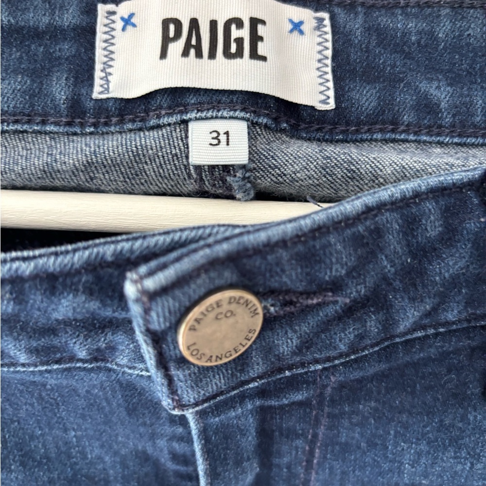 PAIGE Classic Indigo Jeans